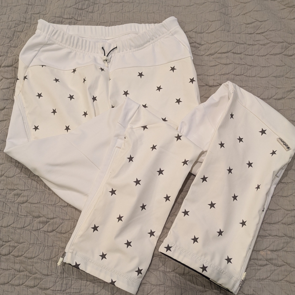 Maloja Nordic Softshell Ski Pants With Star Print